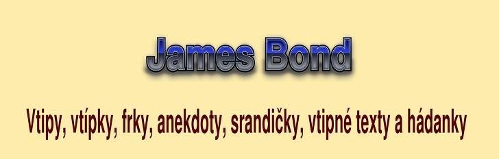 Vtip, frk, anekdota James Bond z kategorie O blondýnkách